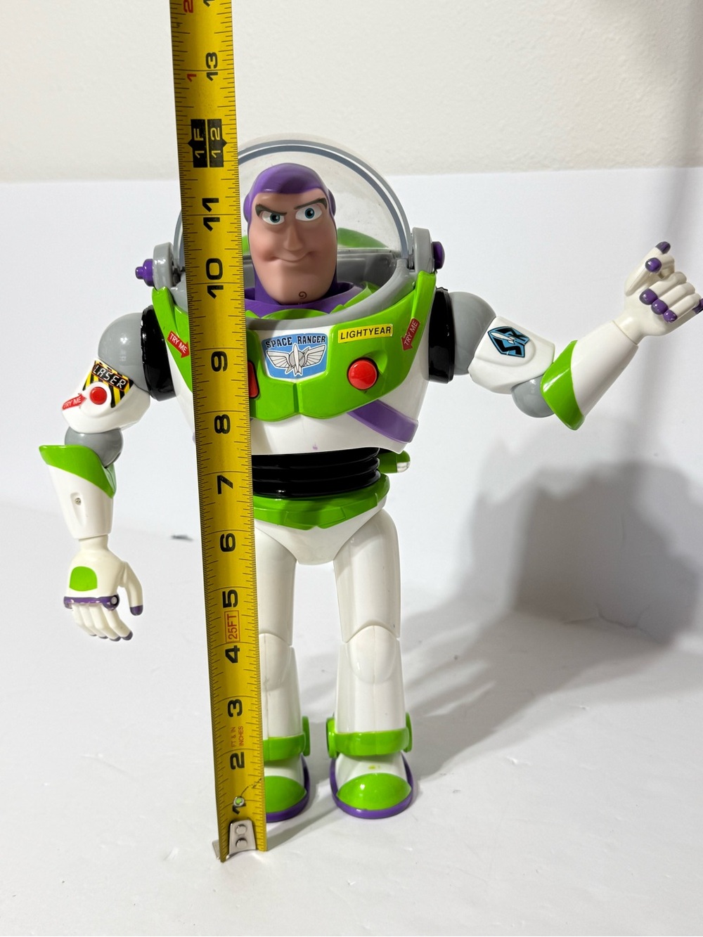 Disney Pixar Buzz Lightyear 12" Interactive Figure ANDY Toy Story Works! - Picture 15 of 15